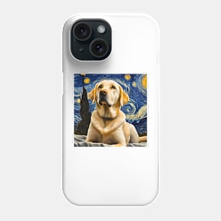 Labrador Retrievery Night Phone Case