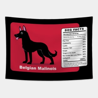 belgian malinois black Tapestry