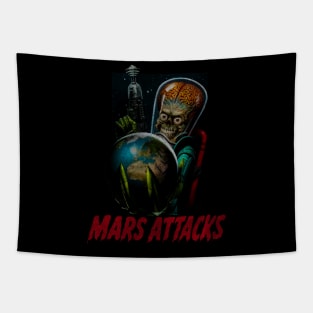 Mars Attacks Tapestry