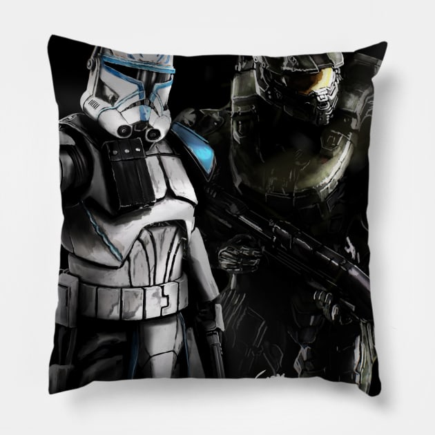 Crossover Pillow by @Isatonic