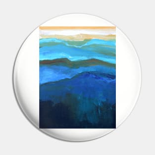 Abstract Mountain Range by Robert Phelps Pin