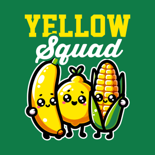 Yellow Squad Banana Lemon & Corn T-Shirt