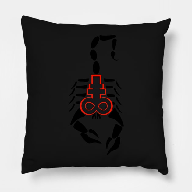 Brimstone Scorpion Pillow by IgorAndMore