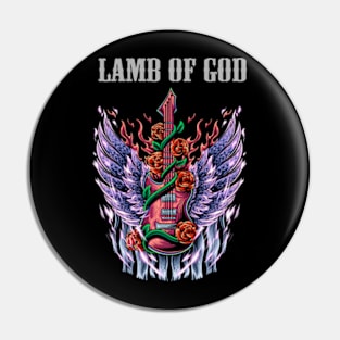 LAMB OF GOD BAND XMAS Pin