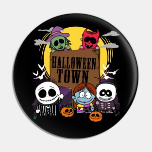 Halloween Town Pin