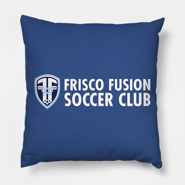 Frisco Fusion Soccer Club Pillow by Fresh Fly Threads