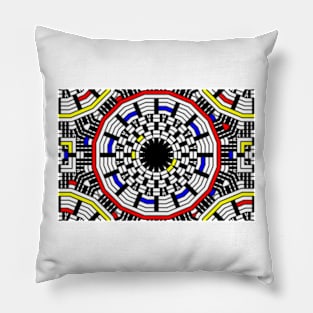 Geometric Pattern Bold And Lines Pillow