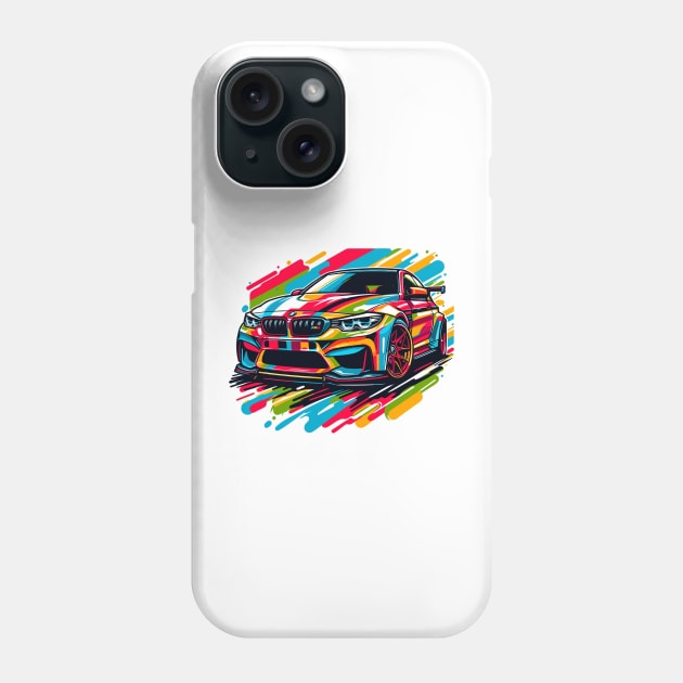 BMW M3 Phone Case by Vehicles-Art