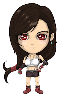 Tifa Lockhart Chibi Magnet