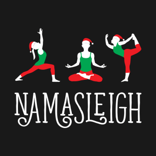 Namasleigh Yoga Christmas T-Shirt