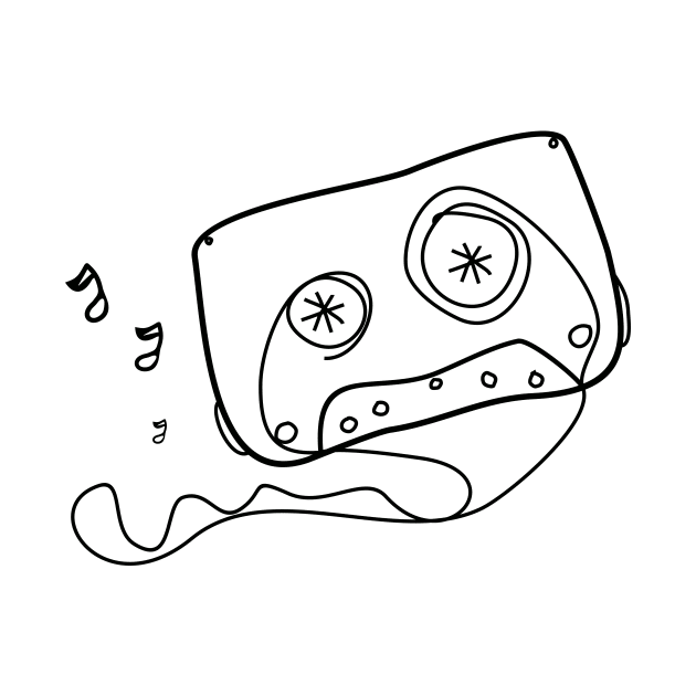 dented tape cassette by bloomroge