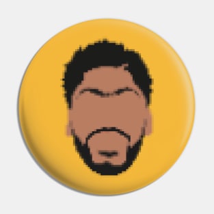 Anthony Davis Face (Pixel Art) Pin