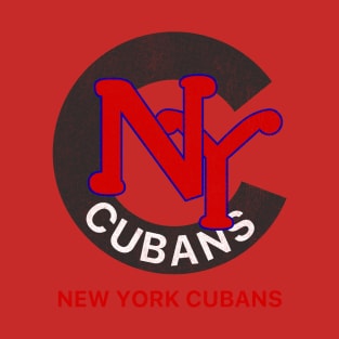 Classic New York Cubans Negro League Baseball T-Shirt