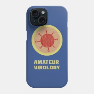 Merit Badge for Amateur Virology Phone Case