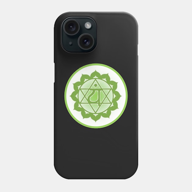 Love is key to all Heart Chakra- Dark Grey Phone Case by EarthSoul