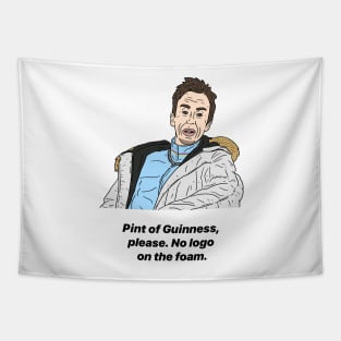 SUPER HANS | NO LOGO ON THE FOAM Tapestry