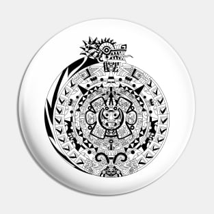 the aztec calendar in teotihuacan ecopop Pin