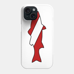 Dive fish Phone Case