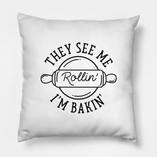 They See Me Rollin’ Pillow