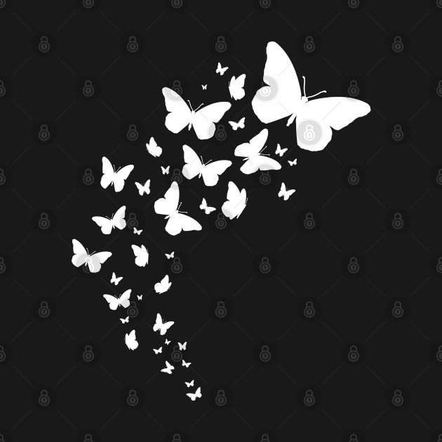 Monarch Butterflies Sketch Graphic, Butterfly Lovers Gift For Men, Women & Kids by Art Like Wow Designs