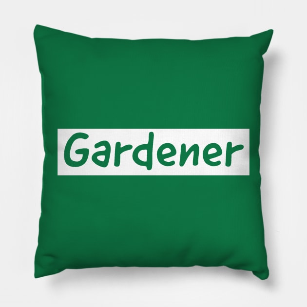 Gardener Pillow by Tiomio