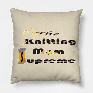 knitting mom Pillow