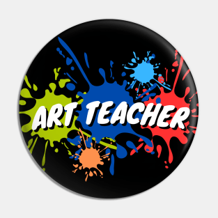 Art Teacher Pin