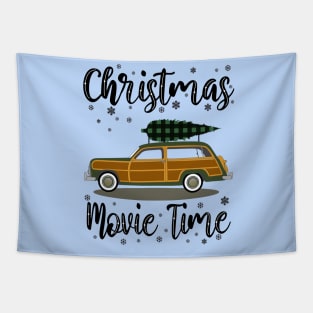 Christmas Movie Time Tapestry