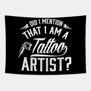 I'm a toattoo artist (white) Tapestry