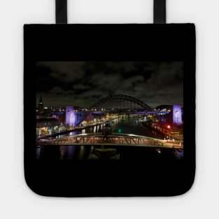 The River Tyne at Night - 2 Tote