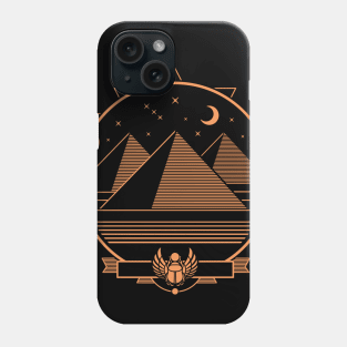 Ancient Egypt Pyramid Emblem Phone Case