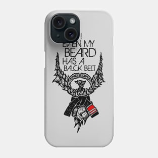 Beard Jiu Jitsu Phone Case