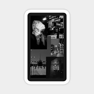 Aesthetic Dark, Rich, luxury and chill photo Dump Cover Magnet