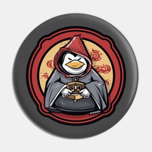 Funny penguin Pin