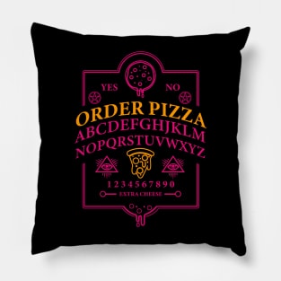 Order Pizza Ouija Board Pizza Lover Witchcraft Halloween Gift Pillow