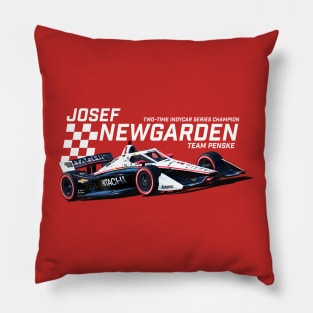 Josef Newgarden 2023 (dark colors) Pillow