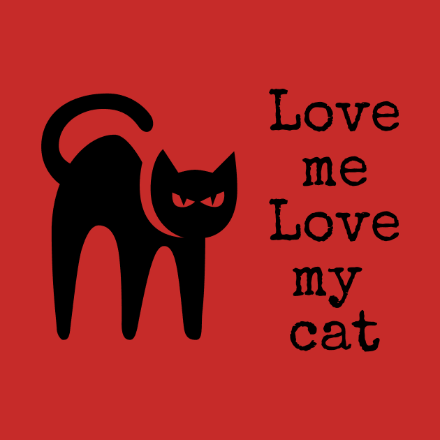 Love me Love my cat by RamidaJ