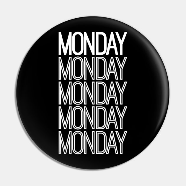 Weekdays: Monday Pin by artsylab
