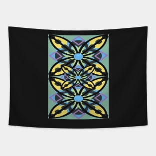 Electric Butterfly Tapestry