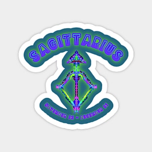 Sagittarius 5b Teal Magnet