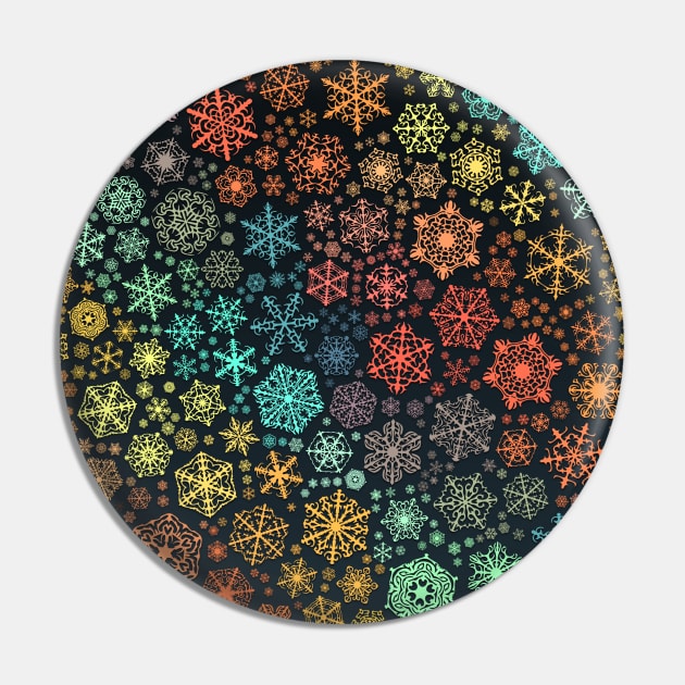 Colored snow Pin by Wavey's