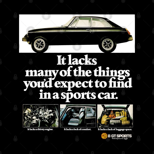 MGB GT - advert by Throwback Motors