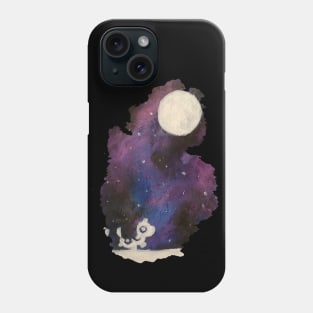 Caterpiller and The Moon Phone Case