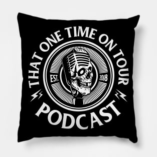 TOTOT Skull Mic Logo Pillow