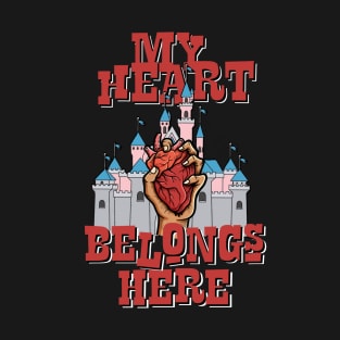 My heart belongs here (Land) T-Shirt