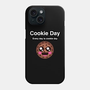 Cookie Day Funny Cute Kawaii style Cookie Design Phone Case