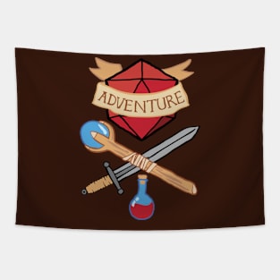 Adventure D&D Tshirt Tapestry