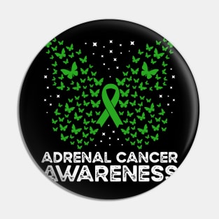 Adrenal Cancer Awareness Adrenal Cancer Butterfly Pin