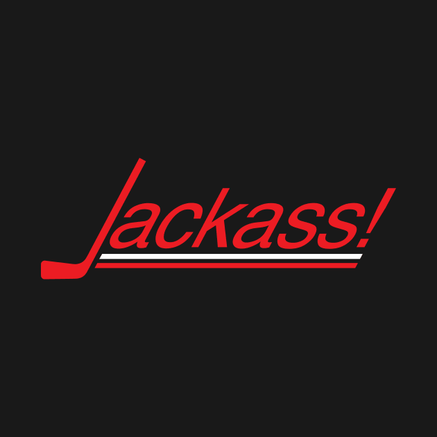 Happy Gilmore | Jackass! With Hockey Stick by The90sMall