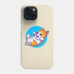 Cute Dog Shiba Inu Lay Cartoon Phone Case